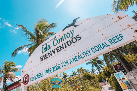 Depuis Cancun ou Riviera Maya : excursion à Isla Contoy et Isla MujeresTour de la zone hôtelière de Cancún et du centre de Cancún