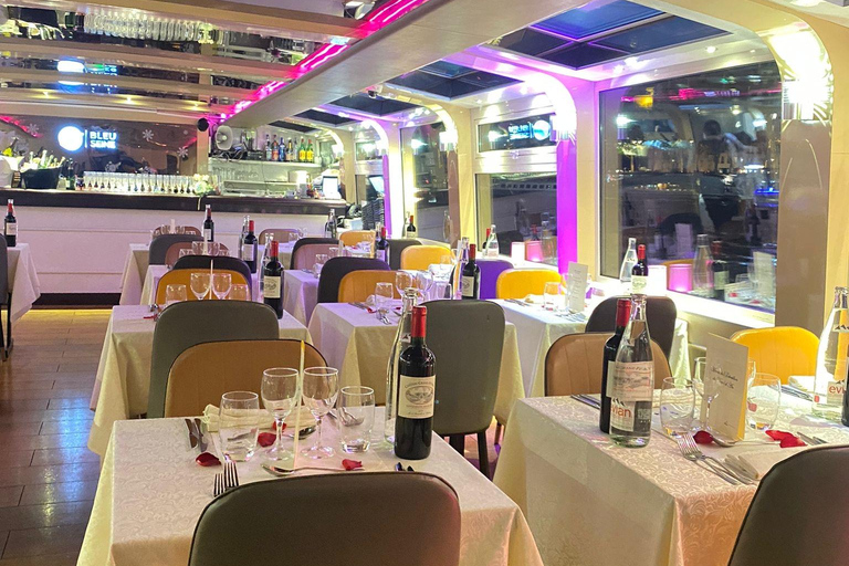 Paris : Dîner-croisière sur la Seine depuis la Tour Eiffel