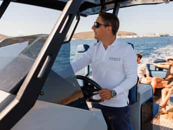 From Pollonia: Kimolos, Poliegos, & Milos Private Boat Tour