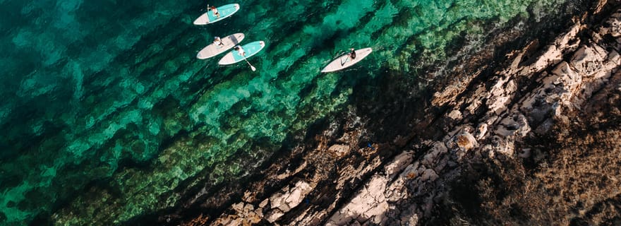 Sète: Découverte guidée en Paddle à assistance électrique