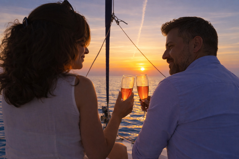 Rhodes: Private Luxury Sailing Yacht with Lunch & Dinner