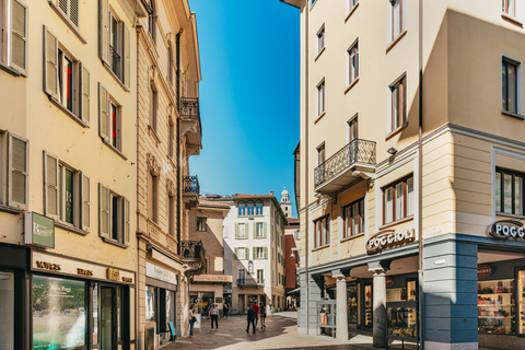 Milão: Lago Como, Bellagio e Lugano - Tour com cruzeiro guiado particular