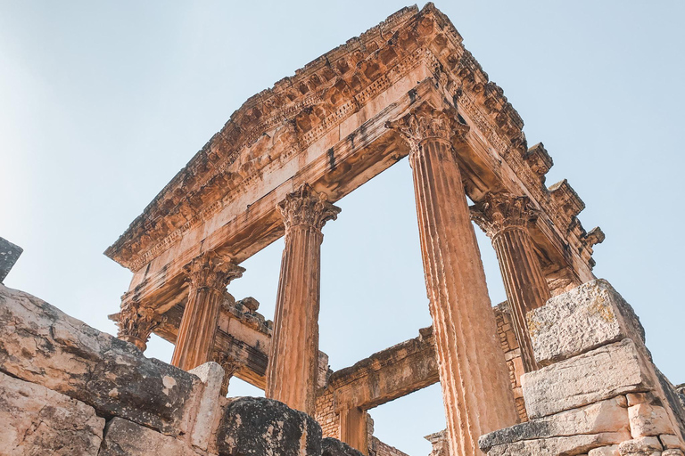 Excursion privée d&#039;une journée à Testour, Dougga et Bulla Regia