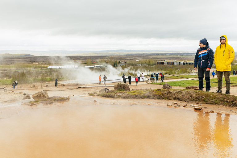 De Reykjavik: Excursão ao Círculo Dourado e à Lagoa Azul com bebidas