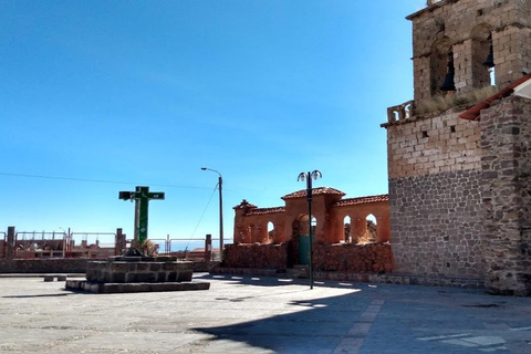 Puno: Full Day Aymara Route + Little Rome America + Spanish/English Tour Guide