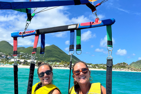 St. Martin: Orient Bay Parasailing Experience