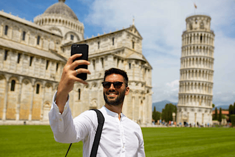 VIP photoshoot and videoreel in Pisa with tv producer