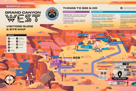 Grand Canyon West: Skywalk Admission + All Access Pass Grand Canyon: Skywalk All-Access Pass
