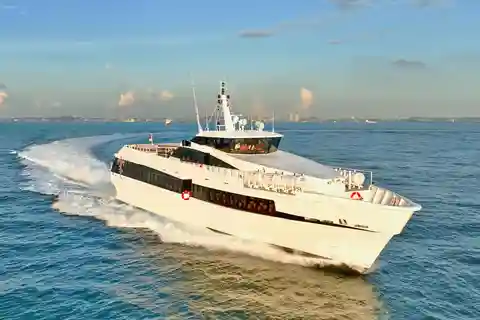 Depuis Bali : Transfert simple en bateau rapide vers Gili Trawangan