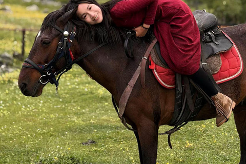 Horseback Ride to Kuro Ridge with Photos & Helmets