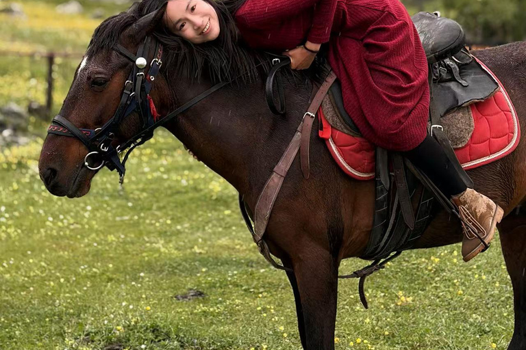 Horseback Ride to Kuro Ridge with Photos & Helmets