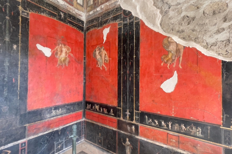 Z Positano: wycieczka z przewodnikiem po Pompejach z ominięciem kolejki