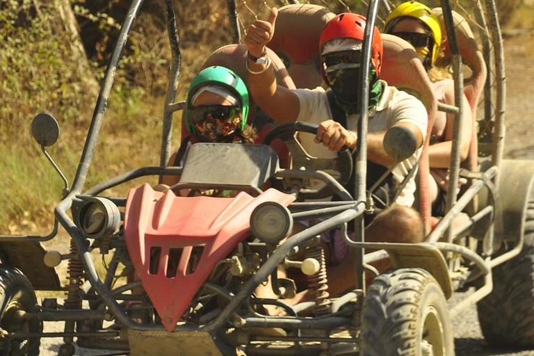 Alanya: Taurus Mountains Quad or Buggy Safari & Transfer Double Buggy 2 People on 1 Buggy