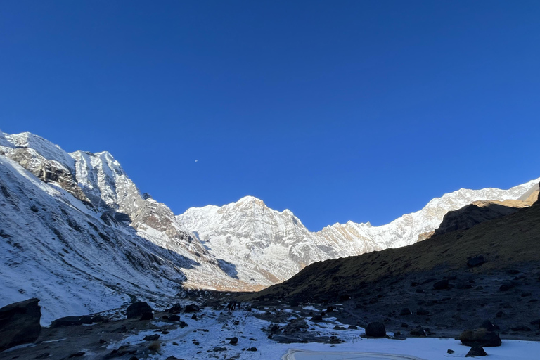 Trek du camp de base de l&#039;Annapurna avec retour en hélicoptère - 8 jours