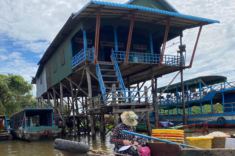 Private Tour: Kulen Mountain, Beng Mealea & Floating Village Private Tour in English