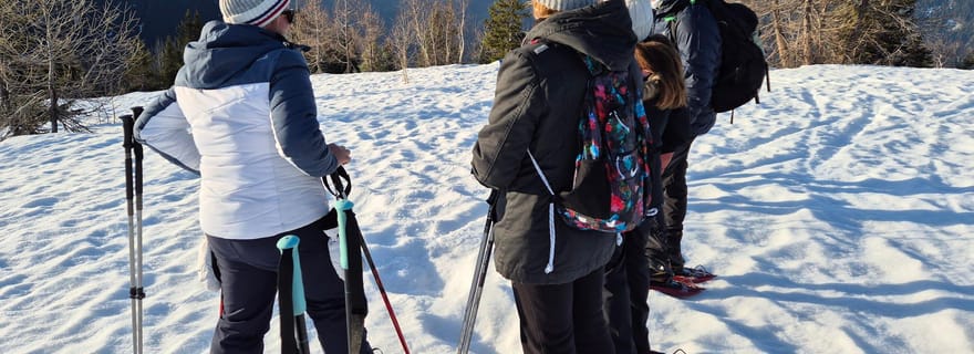 La Rosière : Balade en raquette au lever du soleil