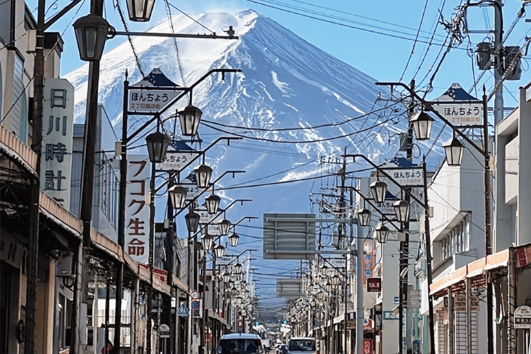 Tokyo: Monte Fuji, Pagoda Chureito, Lago Kawaguchi Tour in spagnolo