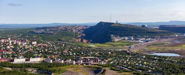 Kiruna: 3 hours city tour with guide