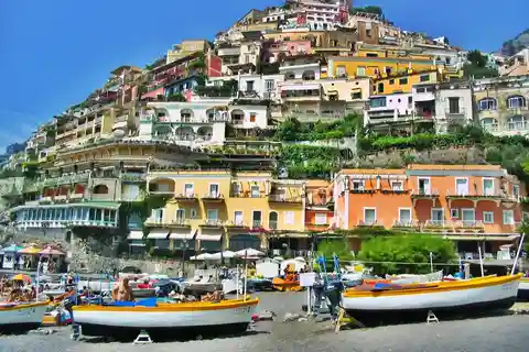 Heldagsutflykt till Pompeji, Positano och Sorrento