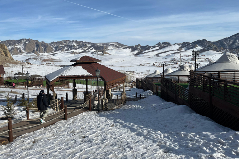 Terelj: Premium Mongolian Ger (Yurt) Overnight Experience Chinggis Khaan Statue + Ger
