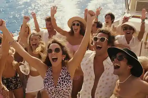 VIP Catamaran Party at Sunset with DJ and Premium Open Bar .