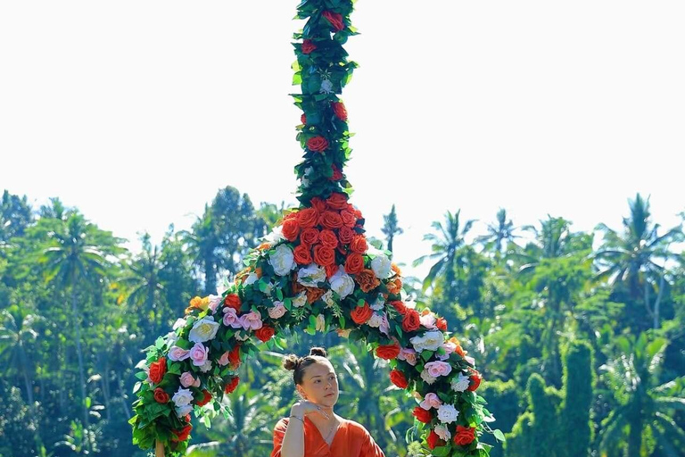 Bali: Ubud Swing, Rice Terrace & Temple Private Day Tour
