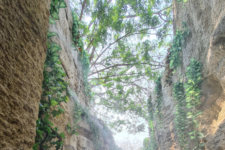 Chiangmai: Klebriger Wasserfall, Land der Engel und Wat ban den.