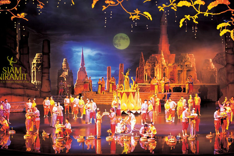 Phuket: Espectáculo Siam NiramitAsiento de plata (Espectáculo + Cena)