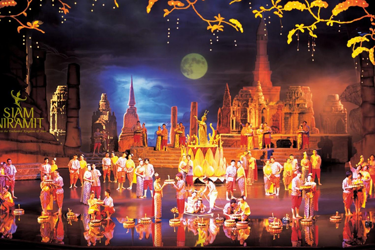 Phuket: Espectáculo Siam NiramitAsiento de plata (Espectáculo + Cena)