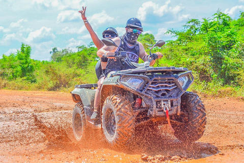 Punta Cana: Macao Beach och Taino Cave ATV-äventyrAtv för 1 person