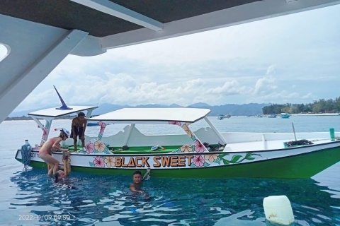 Van Gilis/ Lombok: snorkeltocht naar 3 Gili-eilandenPrivétour, start Gili Trawangan (met ophalen)