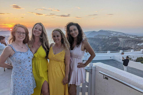 Santorini: 4-Hour Sunset Wine Tour Small-Group Tour with up to 8 Guests