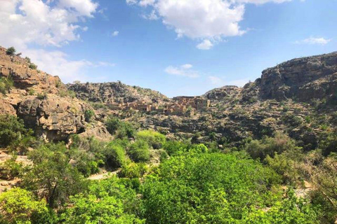 Vanuit Muscat: Hele dag naar Nizwa-Jabal Akhdar-Birkat Al Moz