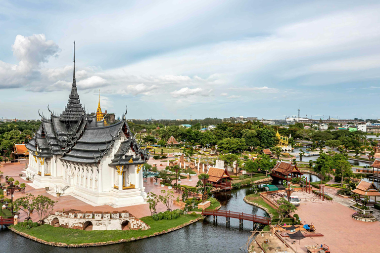 Bangkok Erawan Museum, Ancient City & Bang Pu Private Trip Ancient City & Erawan Museum｜Buffet Lunch｜Private Car Tour