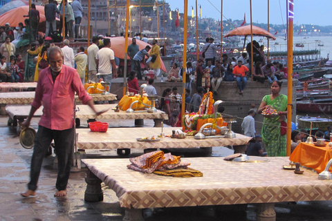 瓦拉纳西：晨光瓦拉纳西·阿提仪式晨间游船之旅瓦拉纳西：晨光瓦拉纳西晨间游船之旅，含阿提仪式