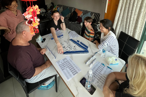 Shanghai: Private Dumpling Cooking &Mahjong w/ Local Grandma Dumpling, Braised Pork Belly, Mahjong with Home Meal