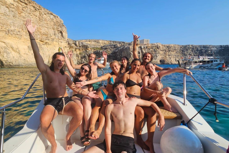 Gozo South & Comino Highlights: Private Boat Adventure 3 hours