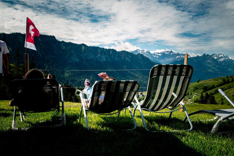 Unterseen: Alpine Cheese Farm Visit & Cheesemaking