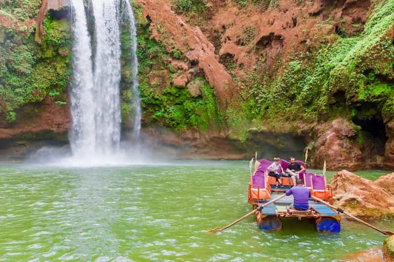 Marrakech: Uitstapje naar de Ouzoud-watervallen, begeleide wandeling & bootoptie - cascade