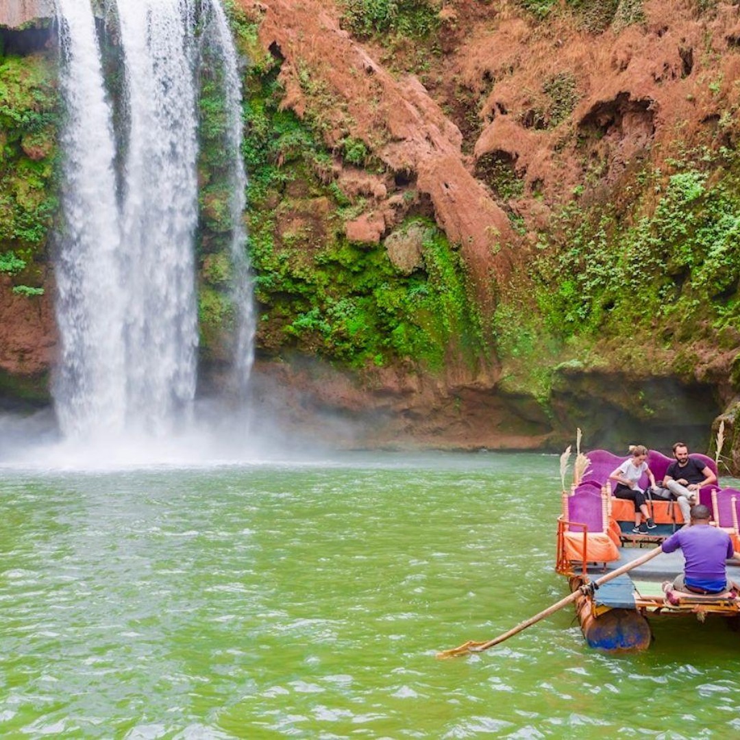 Marrakech : excursion aux cascades d'Ouzoud, randonnée guidée et option bateau