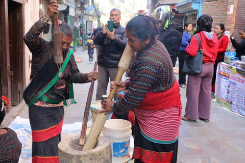 Kathmandu: Tokha Saturday Food Market Tour with Tastings