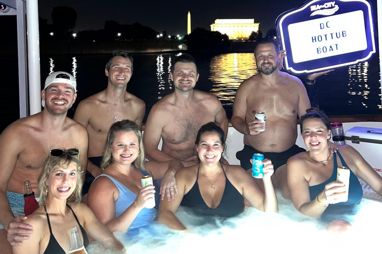 Washington DC: Hot Tub Boat Tours Washington DC: Hot Tub Boat Tours - 3 Riders