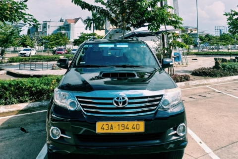 Da Nang : Affrètement d'une voiture privée pour le billet électronique pour les visites de Hue12 heures - 4 places (berline standard)