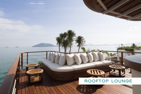 Phuket: YONA Floating Beach Club Tageserlebnis6 Gäste Medium Cabana Option