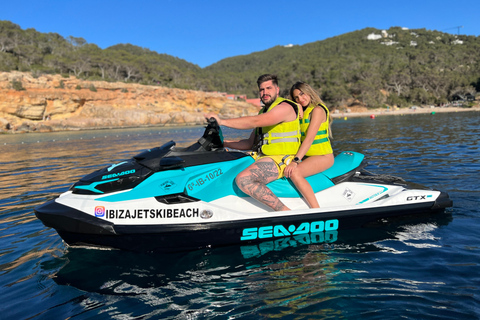 JET SKI TOUR TO Cala Salada FROM Puerto de San Antonio Cala Salada Excursion from Port of San Antonio