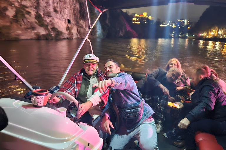 Tbilisi: Mtkvari River Live Guided Boat Tour