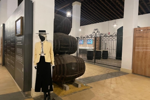 An a experience in a century old sherry winery