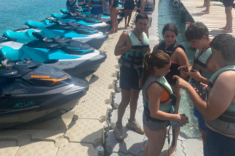 Porto Vecchio: Guided Jet Ski Ride Porto Vecchio: 1-hour guided jet ski tour