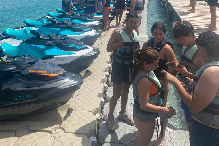 Porto Vecchio: Guided Jet Ski Ride Porto Vecchio: 1-hour guided jet ski tour