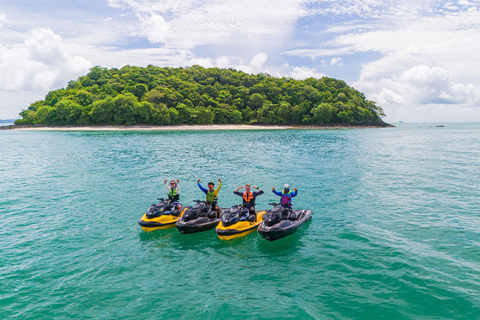 Phuket: 9-Stop Afternoon Jet Ski Tour with Meal & Pickup Jetski Yamaha 1900cc
